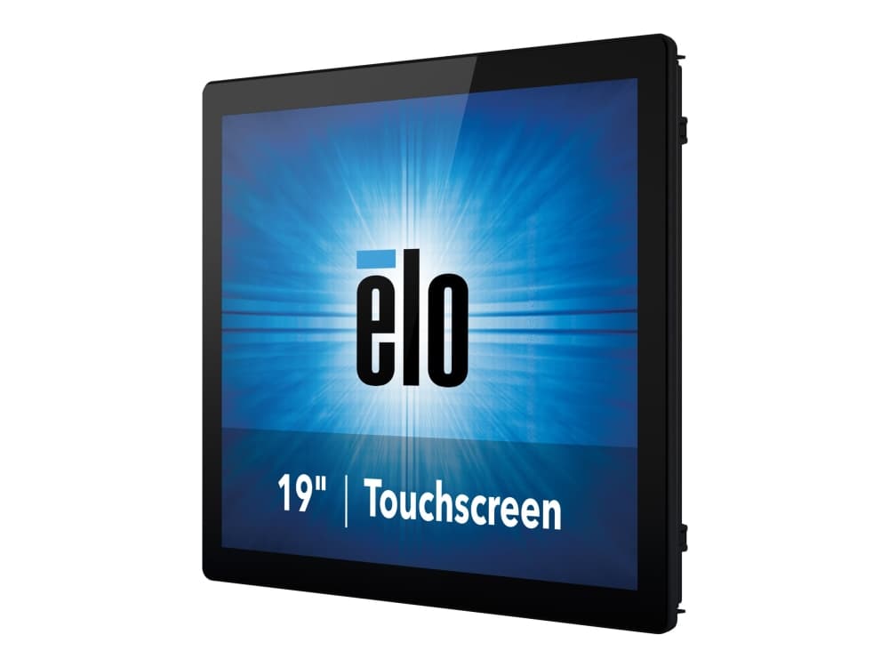 Elo 1991L - 90-sarja - LED-näyttö - 19 - avoin kehys - kosketusnäyttö - 1280 x 1024 @ 60 Hz - 250 cd/m² - 1000:1 - 14 ms - HDMI, VGA, DisplayPort - musta - musta