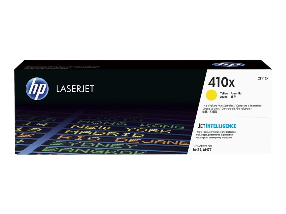 HP 410X, alkuperäinen riittoisa keltainen LaserJet-värikasetti, 5000 sivua, Keltainen, 1 kpl