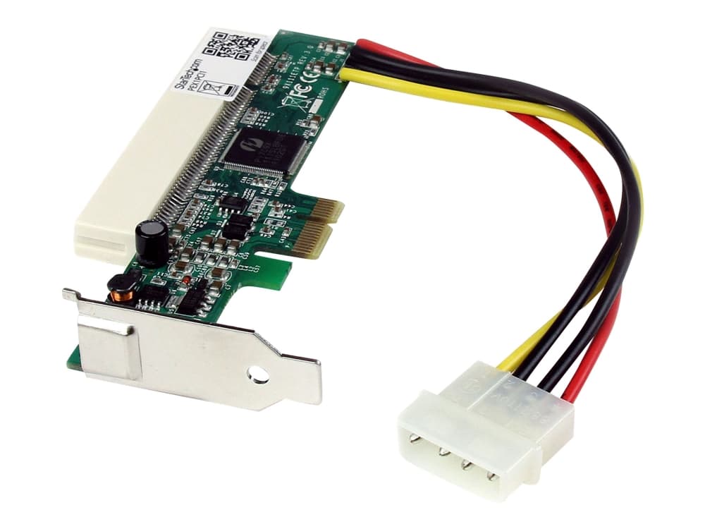 StarTech.com PCI Express to PCI Adapter Card - PCIe to PCI Converter Adapter with Low Profile / Half-Height Bracket (PEX1PCI1) - PCIe x1 til PCI-paikka-adapteri