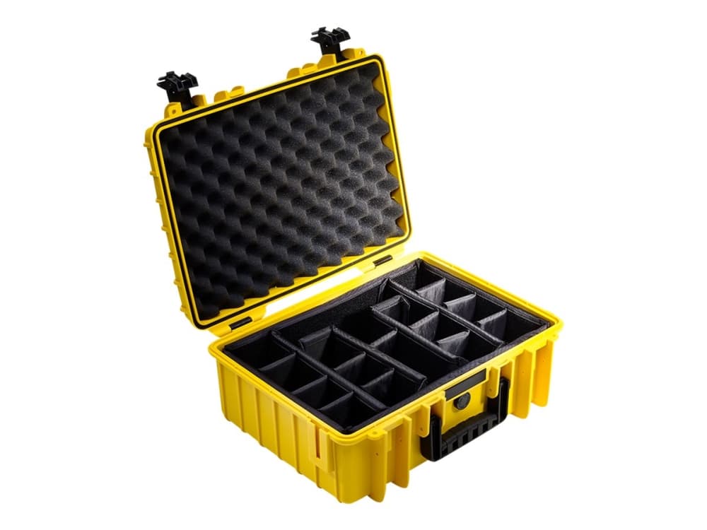 B&W Cases Type 5000, Kova kotelo, Keltainen