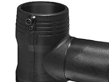 Sähköhitsaus T-pala 90° 75mm - PE100-SDR11. Elgef Plus