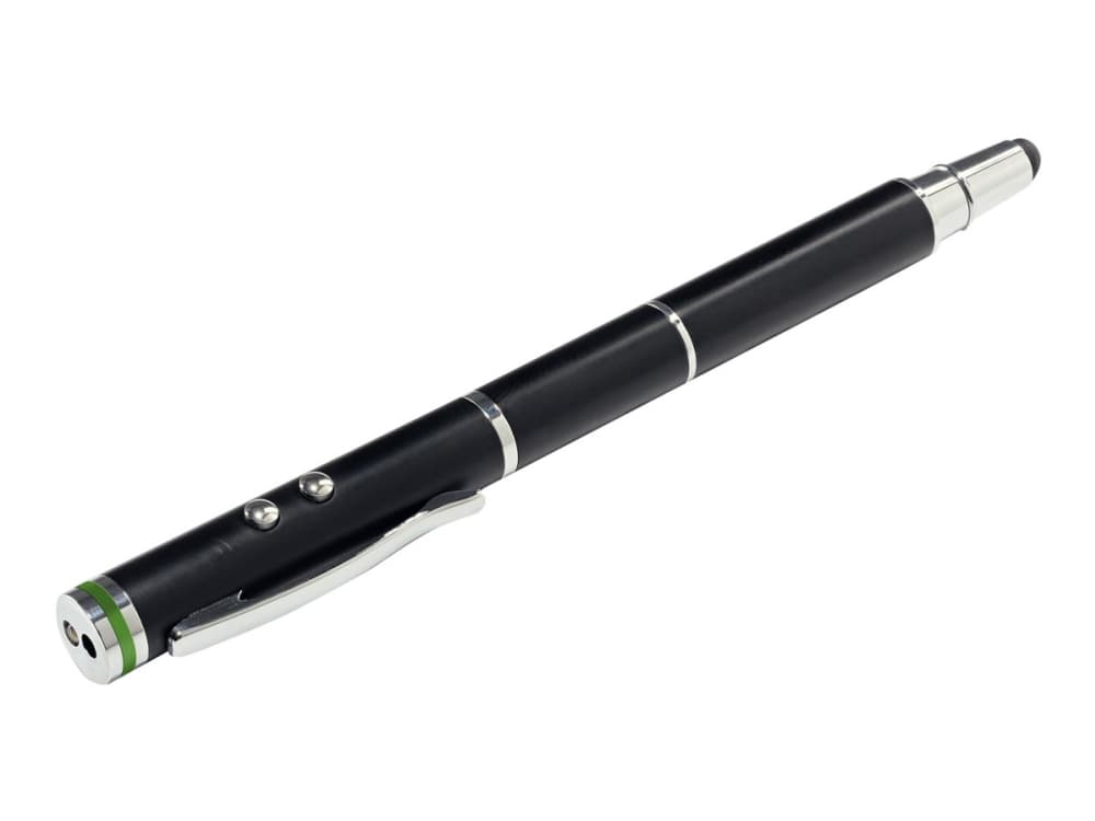 Leitz Complete 4 in 1 Stylus kosketusnäyttökynä, Universaali, Mikä tahansa tuotemerkki, Musta, iPad, Messinki, Silikoni, LR41
