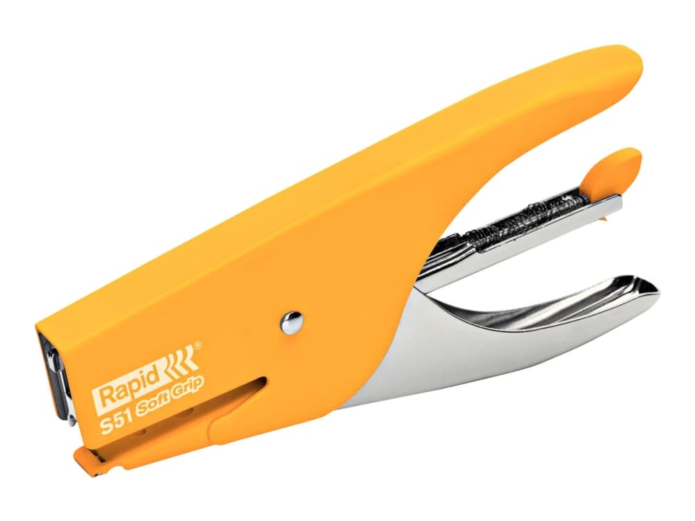Nitoja Rapid S51 15 arkkia SoftGrip keltainen