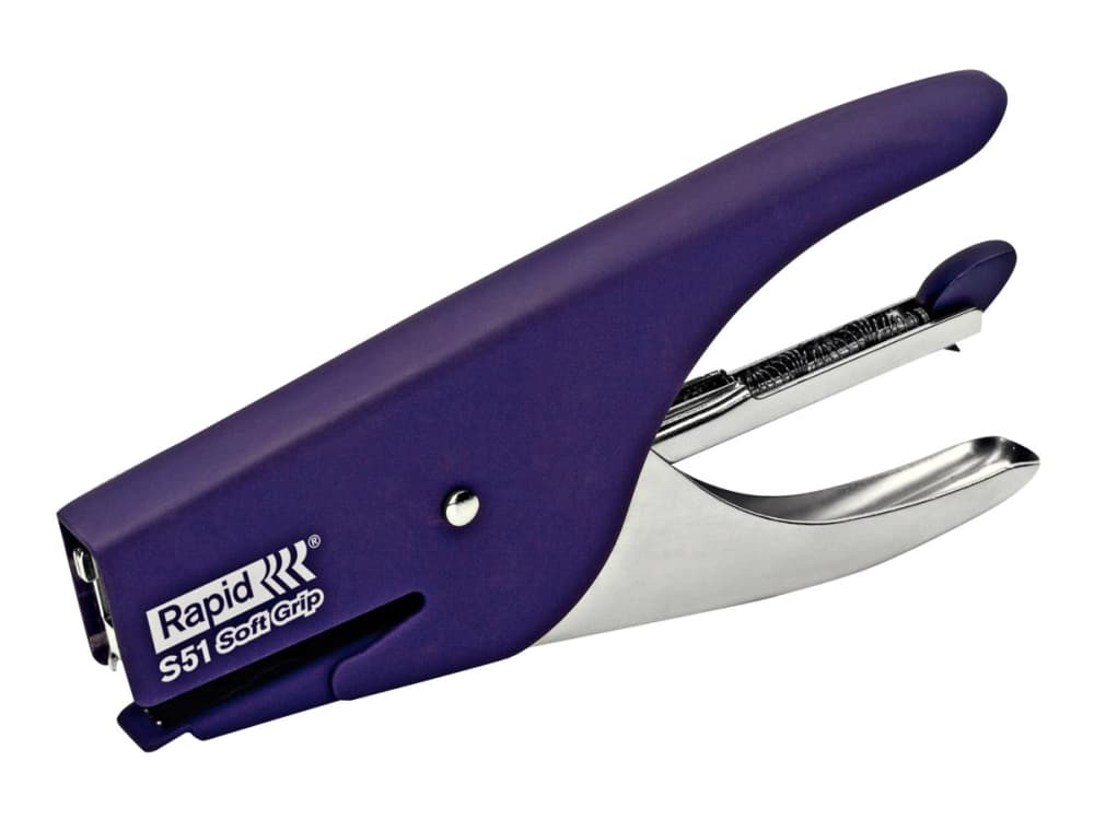 Nitoja Rapid S51 15 arkin SoftGrip violetti