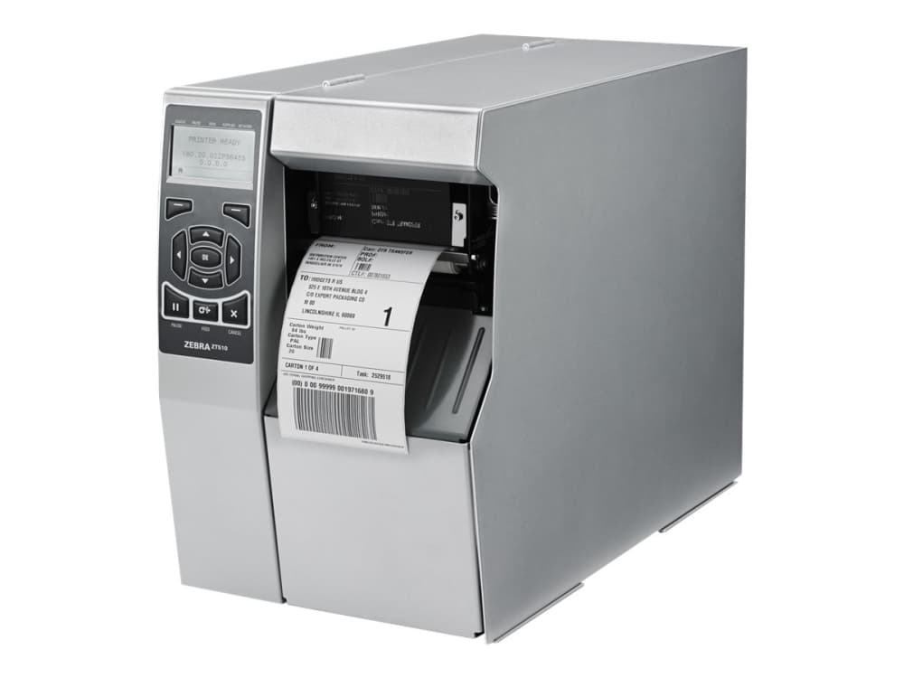 Zebra ZT510, Lämpösiirto, 300 x 300 DPI, 305 mm/s, Harmaa
