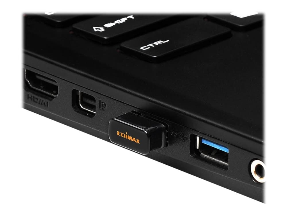 Edimax EW-7611ULB 2-in-1 N150 Wi-Fi &amp Bluetooth 4.0 Nano USB -sovitin - Verkkosovitin - USB 2.0 - 802.11b/g/n, Bluetooth 3.0 HS, Bluetooth 4.0