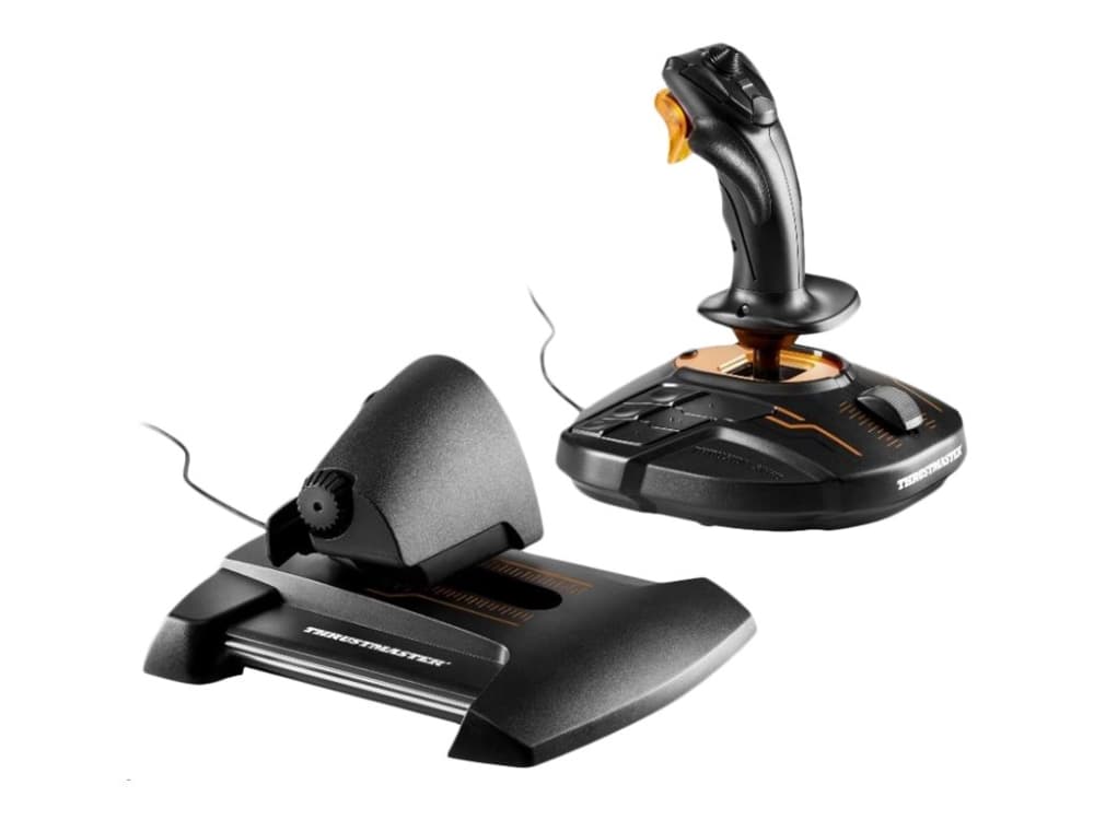 Thrustmaster T-16000M FCS Hotas, Ohjaussauva, PC, D-pad, Analoginen/Digitaalinen, Langallinen, USB