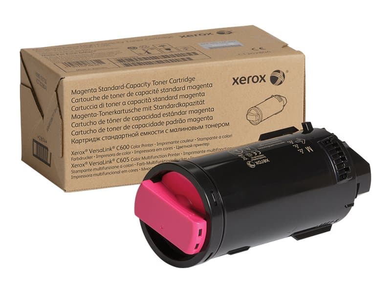 Xerox VersaLink C60X Magenta värikasetti Normaali kapasiteetti (6 000 sivua), 6000 sivua, Magenta, 1 kpl