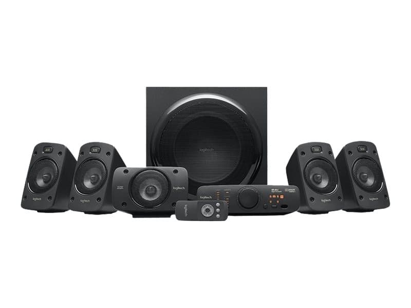 Logitech Z-906 - Kaiutinjärjestelmä - kotiteatteriin - 5.1-kanavainen - 500 Watt (Yhteensä)