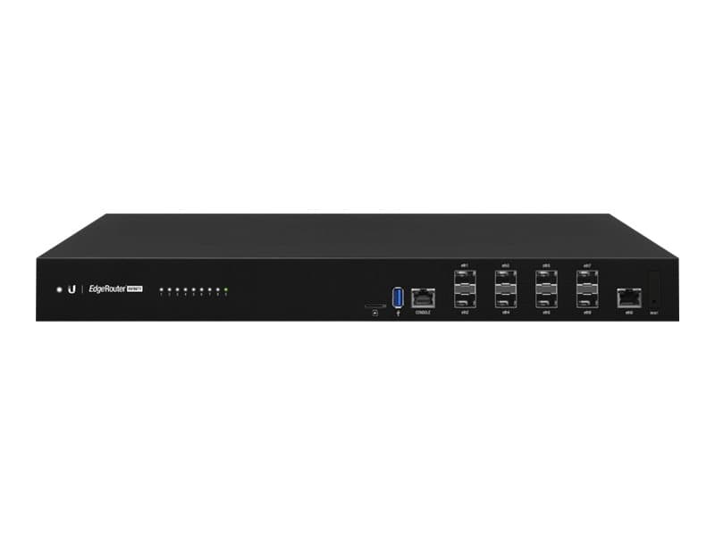 Ubiquiti EdgeRouter Infinity ER-8-XG - Reititin - 10 GigE - telineeseen asennettava