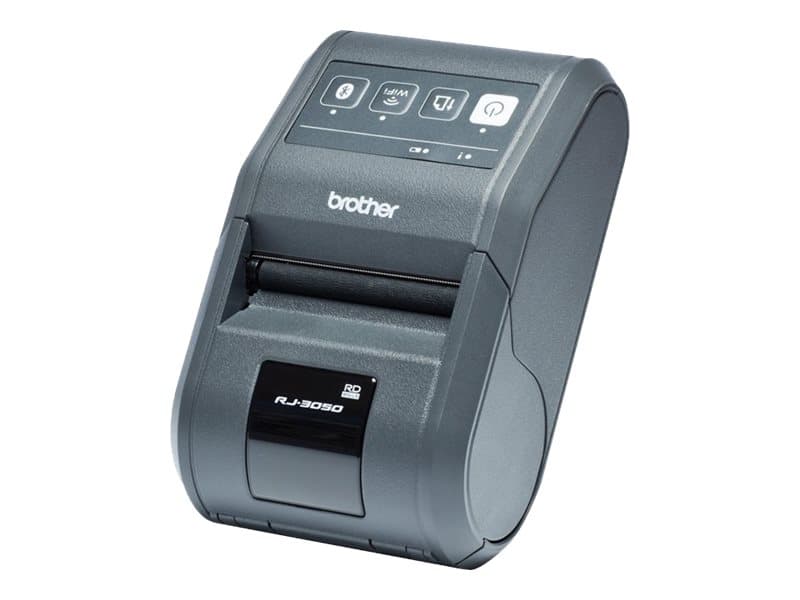 Brother RJ-3050, Suoralämpö, Kannettava tulostin, 203 x 200 DPI, 127 mm/s, 7,2 cm, 100 cm