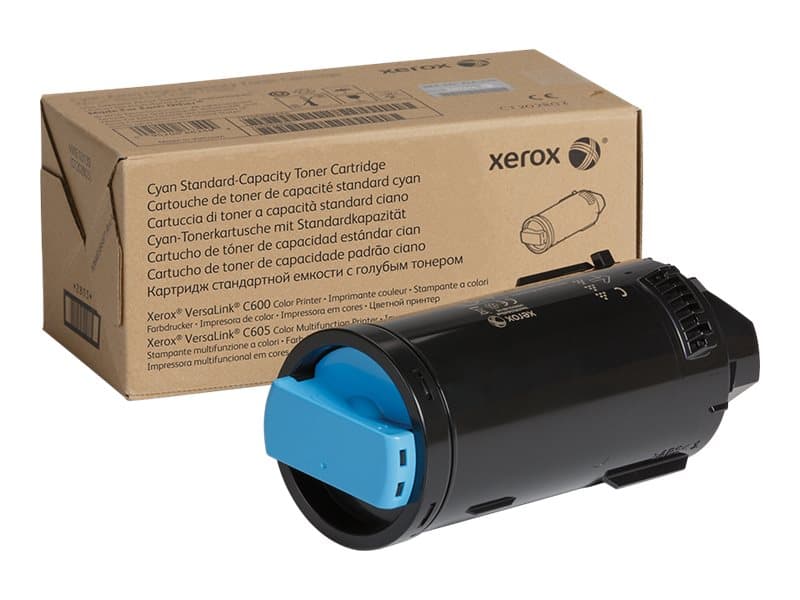 Xerox VersaLink C60X Syaani värikasetti Normaali kapasiteetti (6 000 sivua), 6000 sivua, Syaani, 1 kpl