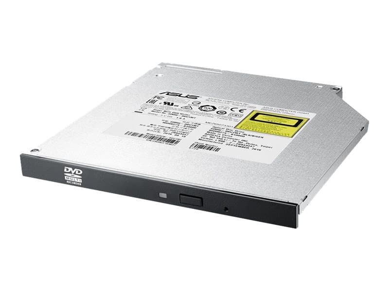 ASUS SDRW-08U1MT, Musta, Kelkka, Vaaka, Kannettava tietokone, DVD-RW, SATA