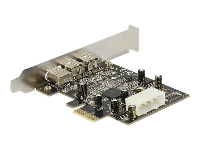 DeLOCK PCI Express -kortti FireWire A / B - Videokaappaussovitin - PCIe