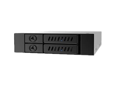 Chieftec CMR-225, Liitinpaneeli, Musta, Metalli, 9.5 mm, HDD, 112 mm