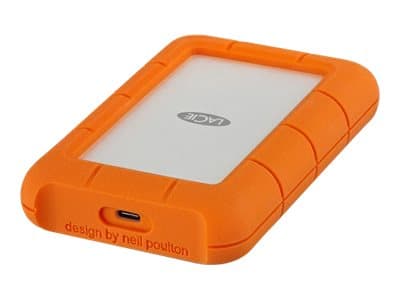 LaCie Rugged USB-C, 5000 GB, 3.2 Gen 1 (3.1 Gen 1), Harmaa, Keltainen