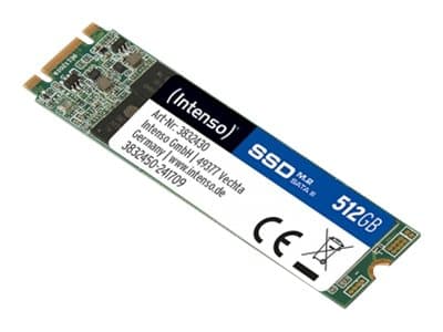 Intenso TOP - SSD-levy - 512 GB - sisäinen - M.2 2280 - SATA 6Gb/s