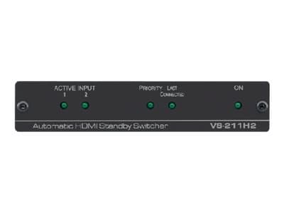Kramer Electronics VS-211H2, HDMI, Musta, 17,82 Gbit/s, 400 mA, 120 mm, 71,5 mm
