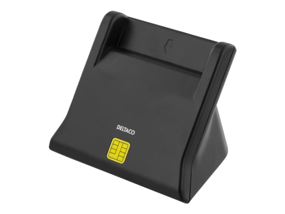 DELTACO UCR-156 - SMART-kortlæser - USB - lajittelu