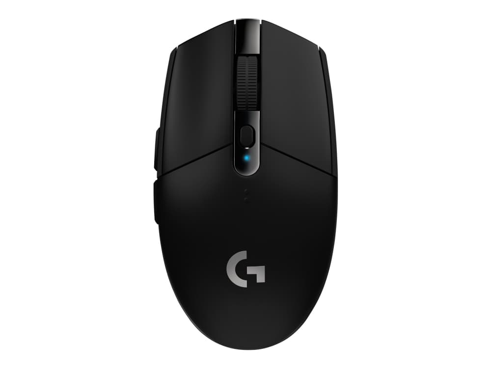Logitech G305 - Hiiri - optinen - 6 painiketta - langaton - LIGHTSPEED - langaton vastaanotin (USB) - musta