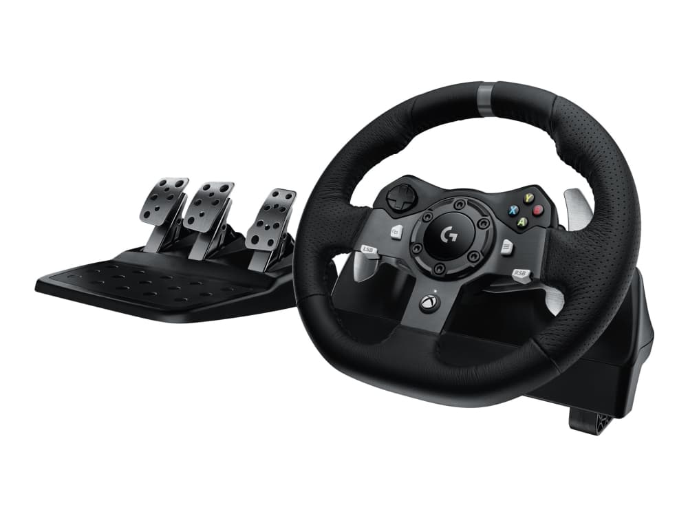 Logitech G920 Driving Force - Rat og pedalsæt - kablet - Microsoft Xbox One -laitteelle