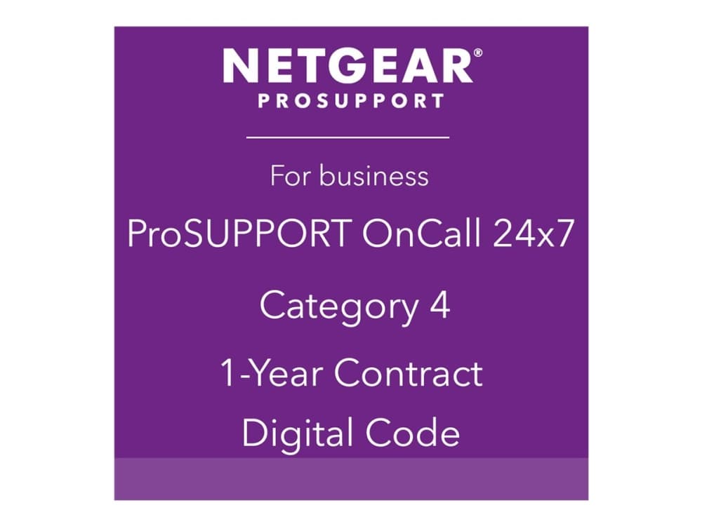Netgear PMB0314, 1 lisenssi(t), 1 vuosi/vuosia, 24x7x365