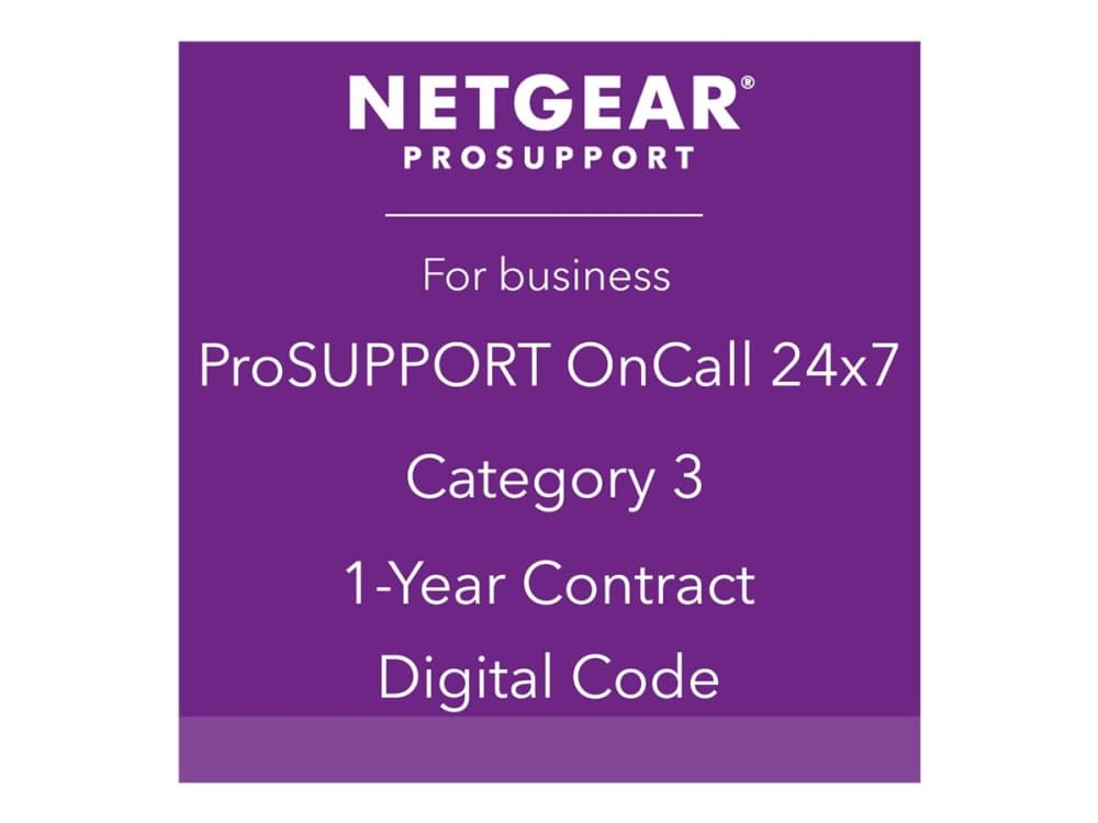 Netgear PMB0313, 1 lisenssi(t), 1 vuosi/vuosia, 24x7x365