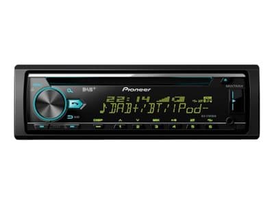 Pioneer DEH-X7800DAB - Bil - CD-modtager - korvakäytävään asennettava - Single-DIN - 50 watt x 4