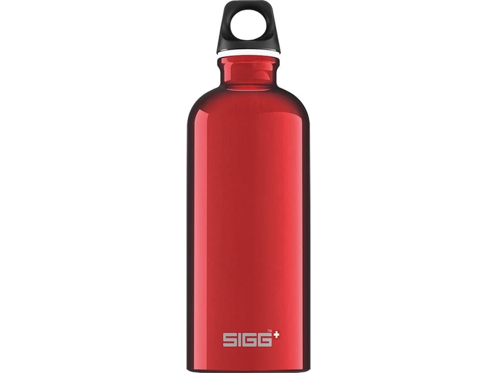 SIGG pullo kierrekorkilla punainen 600 ml