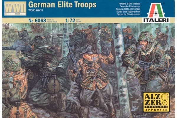 1:72 WWII-GERMAN ELITE TROOPS