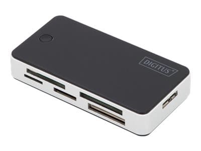 DIGITUS DA-70330-1 - Kortinlukija - all-in-1 (MS, MS PRO, MMC, SD, xD, MS PRO Duo, miniSD, CF, RS-MMC, MMCmobile, microSD, MMCplus, MMCmicro, SDHC, MS Micro) - USB 3.0