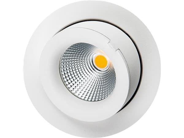 SG ARMATUREN JUNISTAR ExCLUSIVE mat-hvid 9W 2700K - PROFESSIONEL