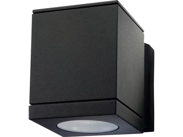 SG ARMATUREN Echo vægarmatur 1x4,5W/827 LED, nedadlysende, sort, fatning GU10. - PROFESSIONEL