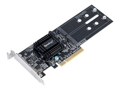Synology M2D18 - Ramme - Laajennuspaikka til 2 x M.2 - M.2-kortti - PCIe 2.0 x8