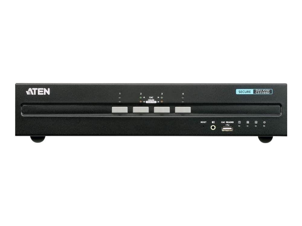 Aten CS1144D, 3840 x 2160 pikseliä, 4K Ultra HD, 7,8 W, Musta