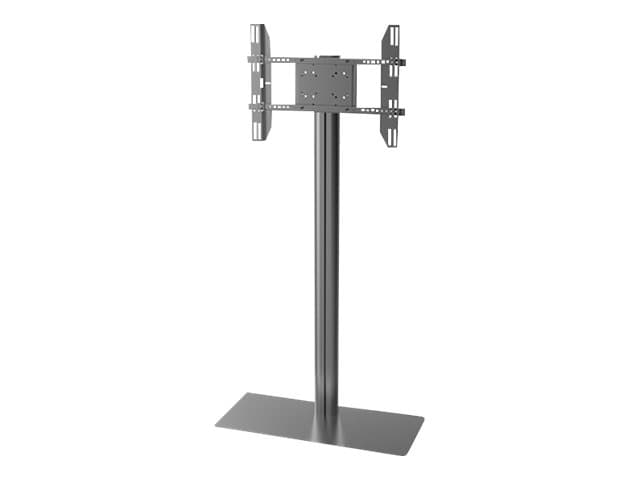 Multibrackets M Display Stand 180 Single - Jalusta - litteälle paneelille - alumiini, teräs - musta - näytön koko: 24-63 - kiinnityspinta: enintään 700 x 400 mm - lattialla seisova jalusta