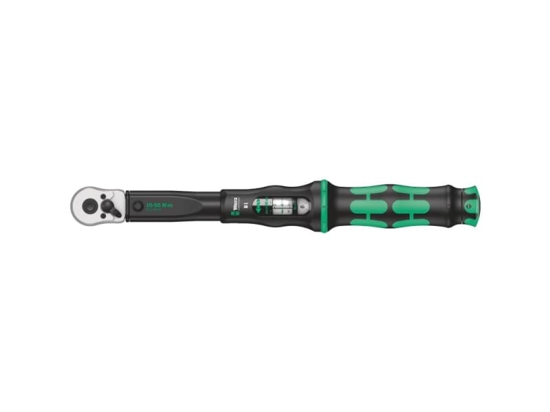 Wera Click-Torque B 1, Hylsyavain, 1 kpl, Musta, Vihreä