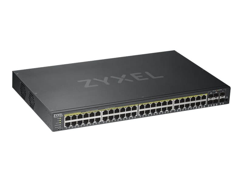 Zyxel GS1920-48HPV2, Hallittu, Gigabit Ethernet (10/100/1000), Power over Ethernet -tuki