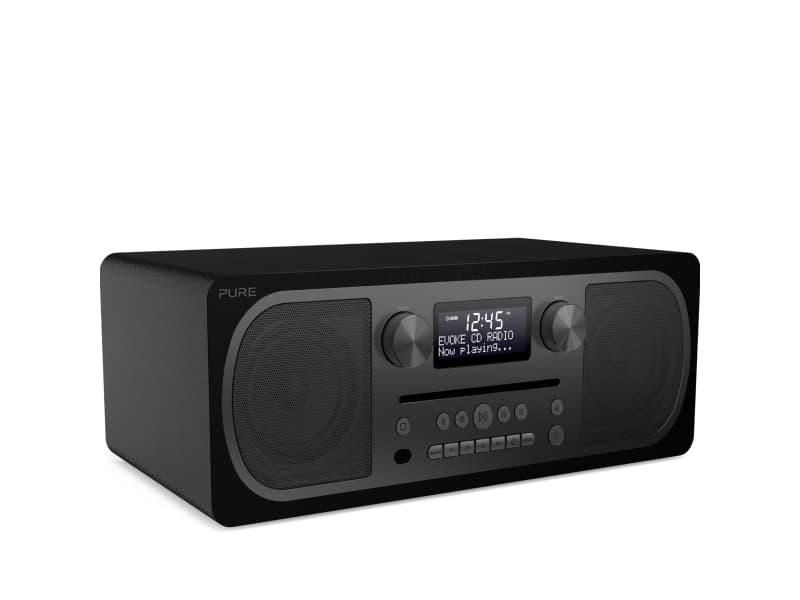 Pure Evoke C-D6, Digitaalinen, DAB, DAB+, FM, Soitin, CD, CD-R, CD-RW, Etu, 20 W