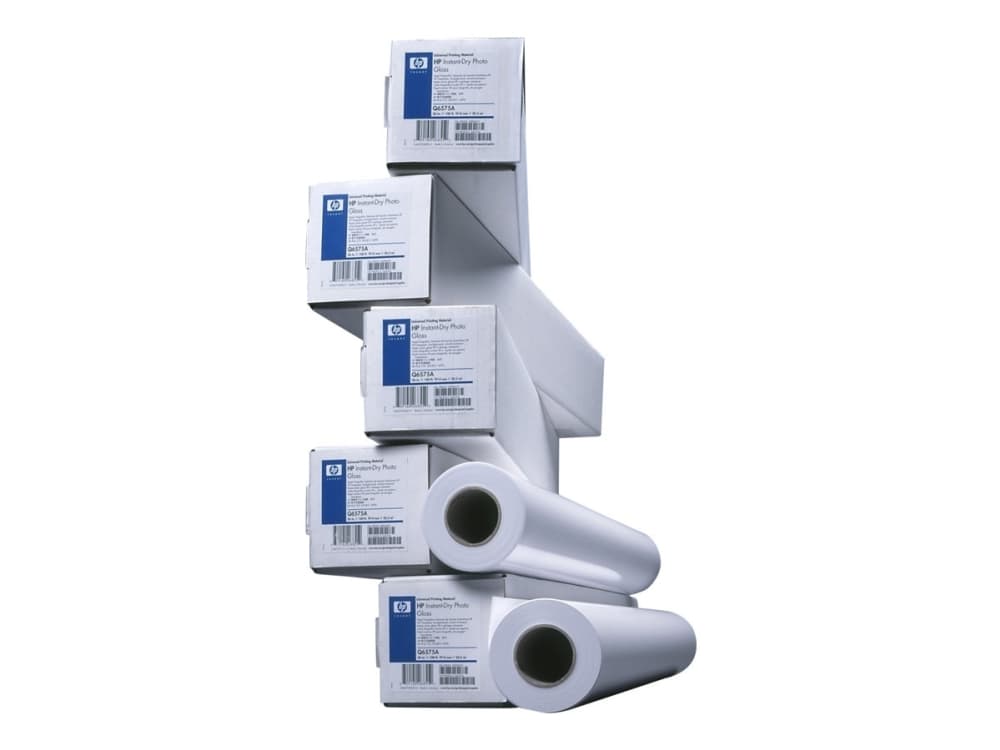 HP Universal Instant-dry Gloss Photo Paper-914 mm x 30.5 m (36 in x 100 ft), 200 g/m², Ruskea, Valkoinen, 2 vuosi/vuosia, 15 - 30 °C, 18 - 30 °C, 15 - 80%