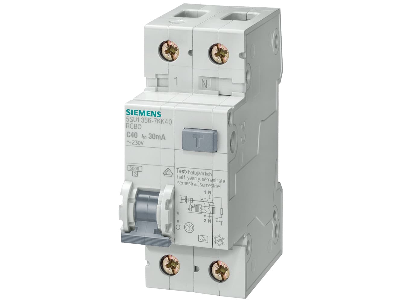 Siemens 5SU1356-6KK10, Monivärinen, 272 g