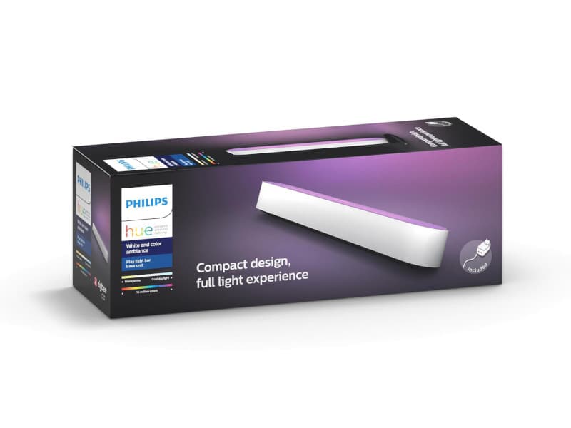 Philips Hue White and Color Ambiance Play - Valotanko - LED - 16 miljoonaa väriä - valkoinen