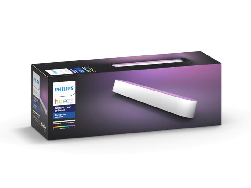 Philips Hue White and Color Ambiance Play extension - Valotanko - LED - 16 miljoonaa väriä - valkoinen