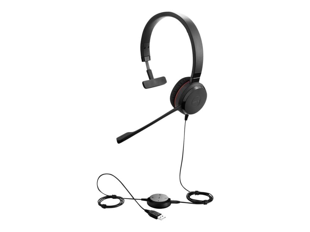 Jabra Evolve 30 II, Langallinen, Toimisto/puhelukeskus, 150 - 7000 Hz, 142 g, Kuulokkeet, Musta