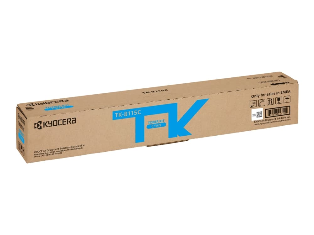 KYOCERA TK-8115C, 6000 sivua, Syaani, 1 kpl