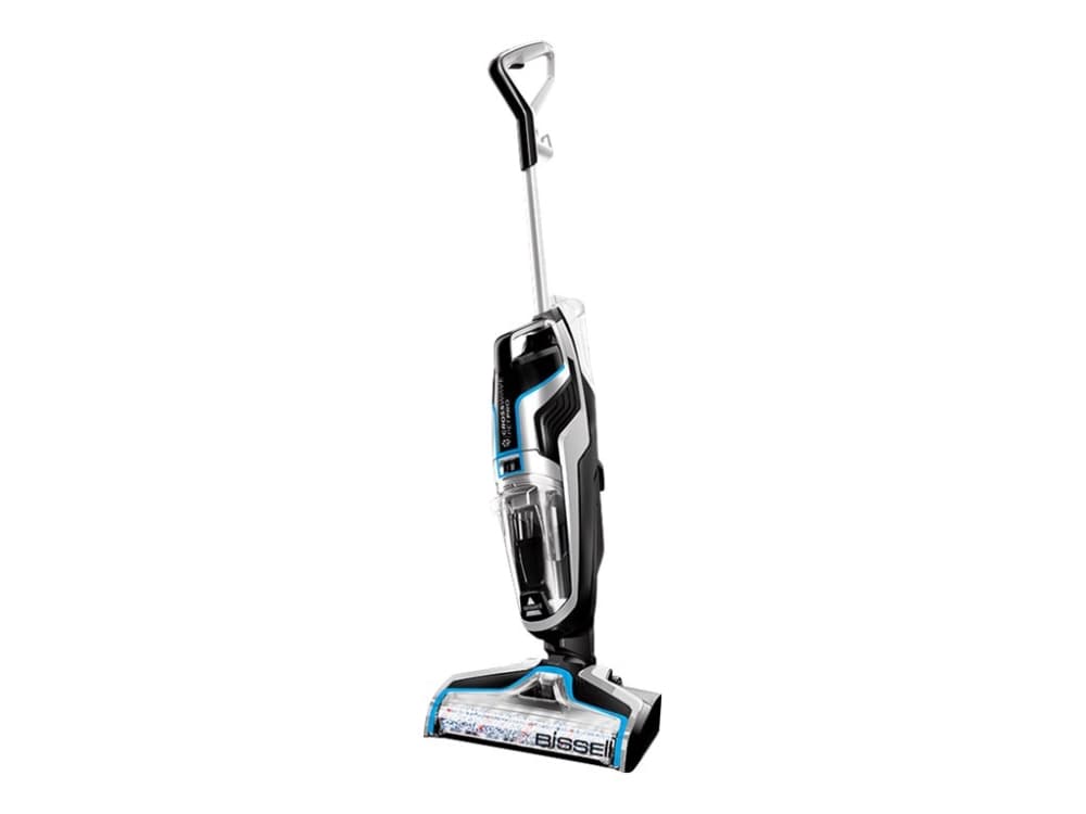 BISSELL CrossWave Pet Pro 2225N - Støvsuger - stav - uden pose - sort/sølv/bosanova-blå