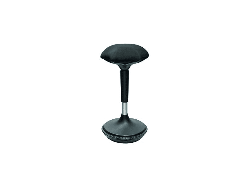 LogiLink EO0011, pehmustettu istuin, Musta, Kangas, Metalli, Musta, 24 cm
