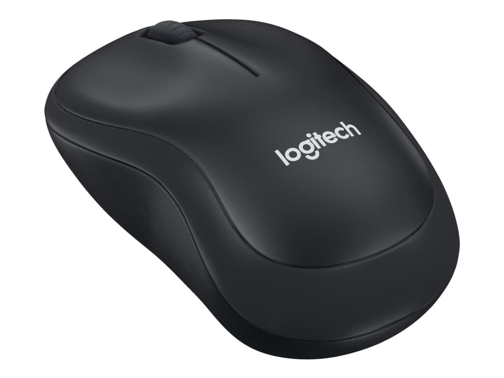 Logitech M220 Silent - Mus - optisk - 3 knapper - trådløs - 2.4 GHz - trådløs modtager (USB) - brunsort