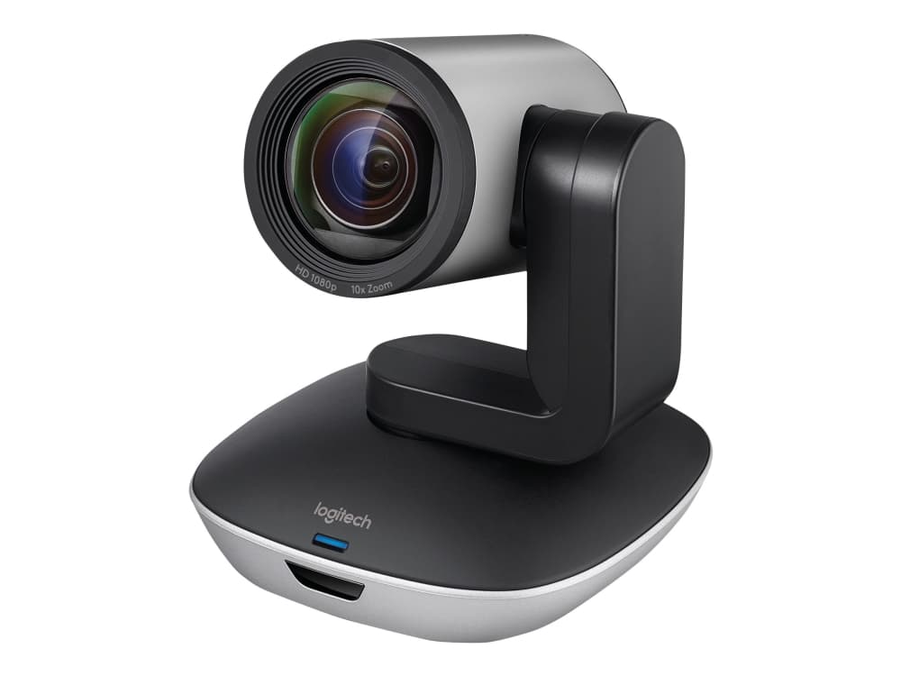 Logitech 960-001057, Ryhmävideoneuvottelujärjestelmä, Full HD, 30 fps, 90°, 10x, Musta, Harmaa