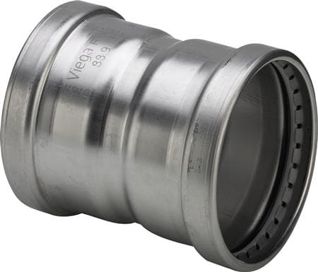 Sanpress inox XL muffe 88,9 mm rustfrit stål (ruostumaton)